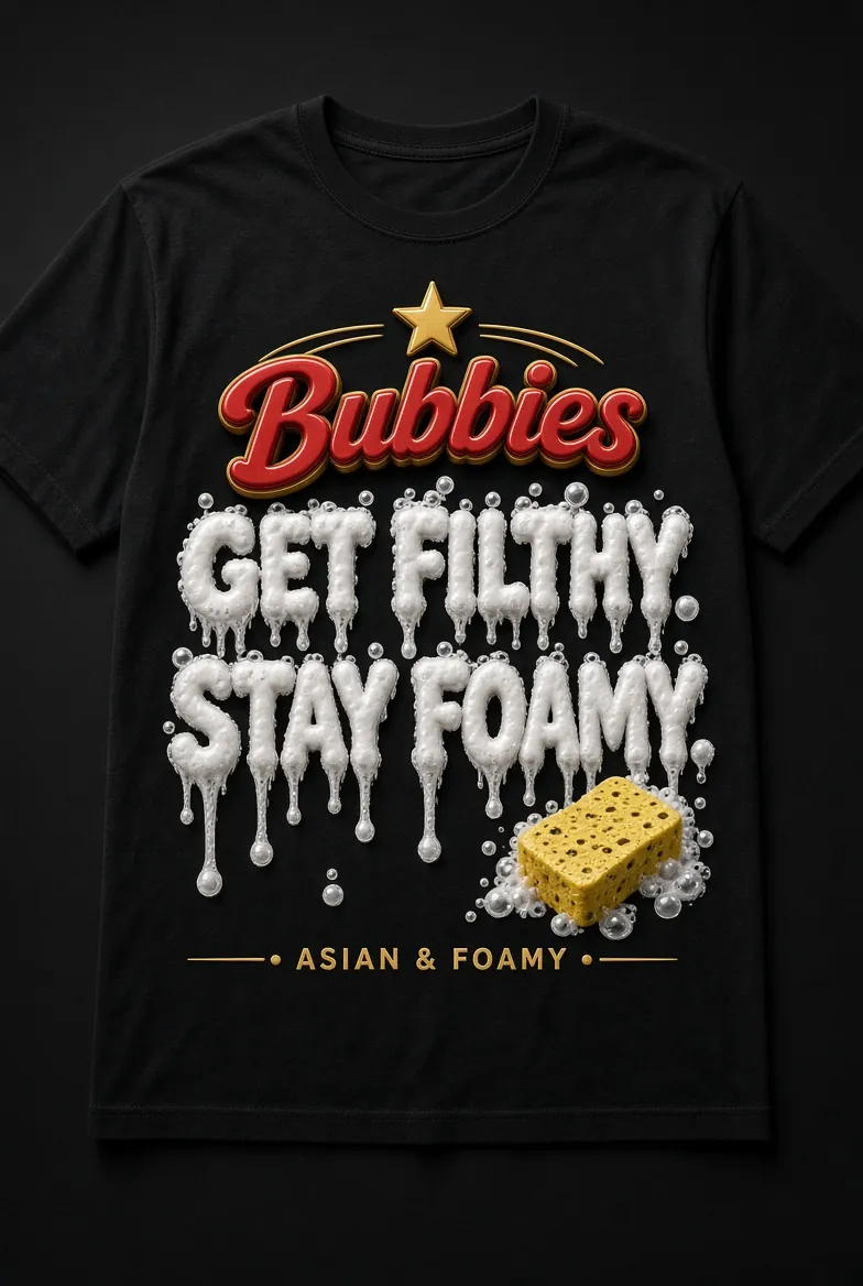 GET FILTHY. STAY FOAMY. TEE