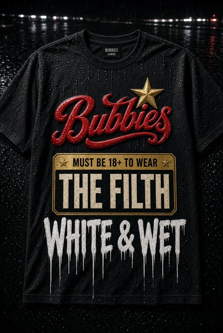 THE FILTH — WHITE & WET TEE