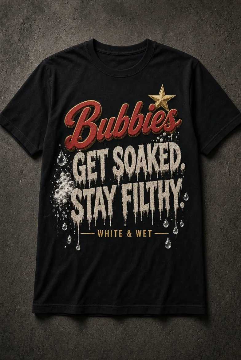 GET SOAKED. STAY FILTHY. TEE